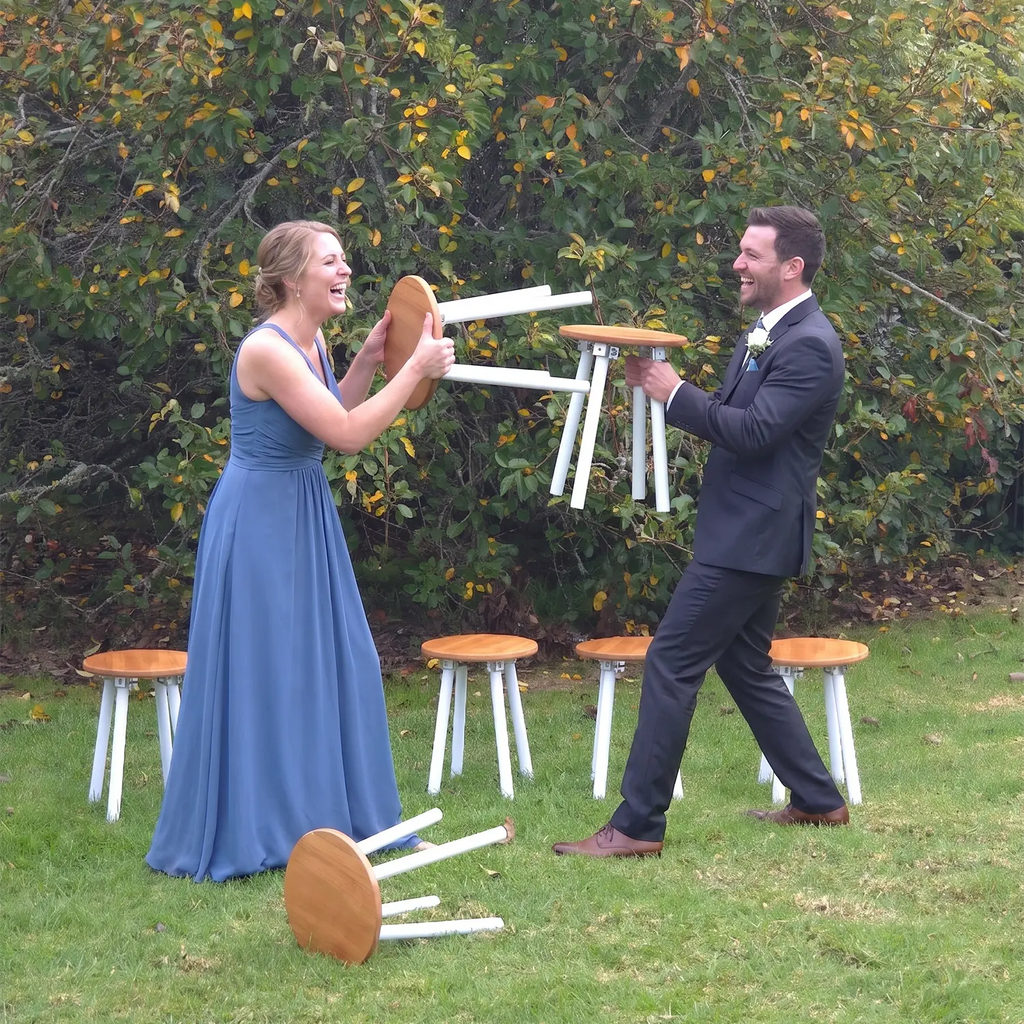 Round stool for hire
