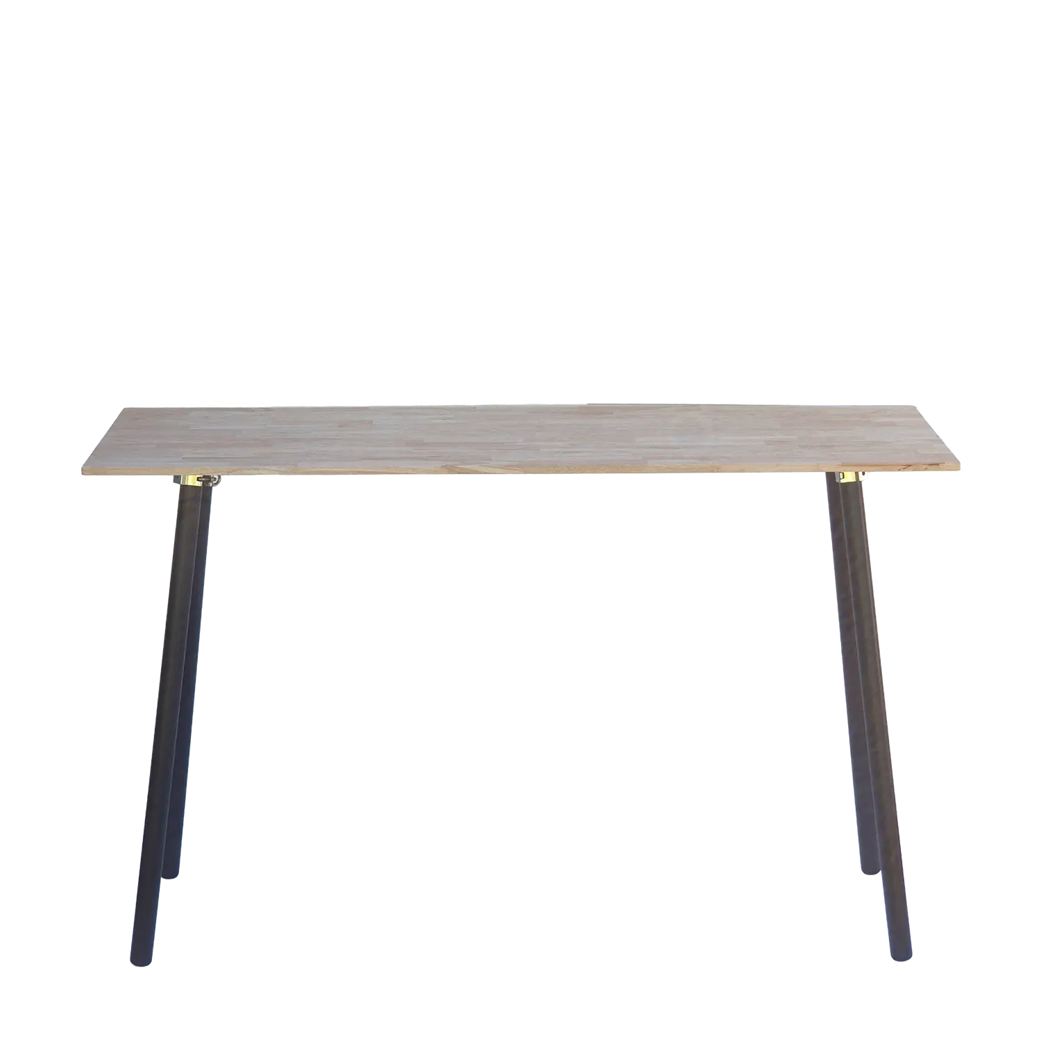 1.8m wooden top standing table for hire