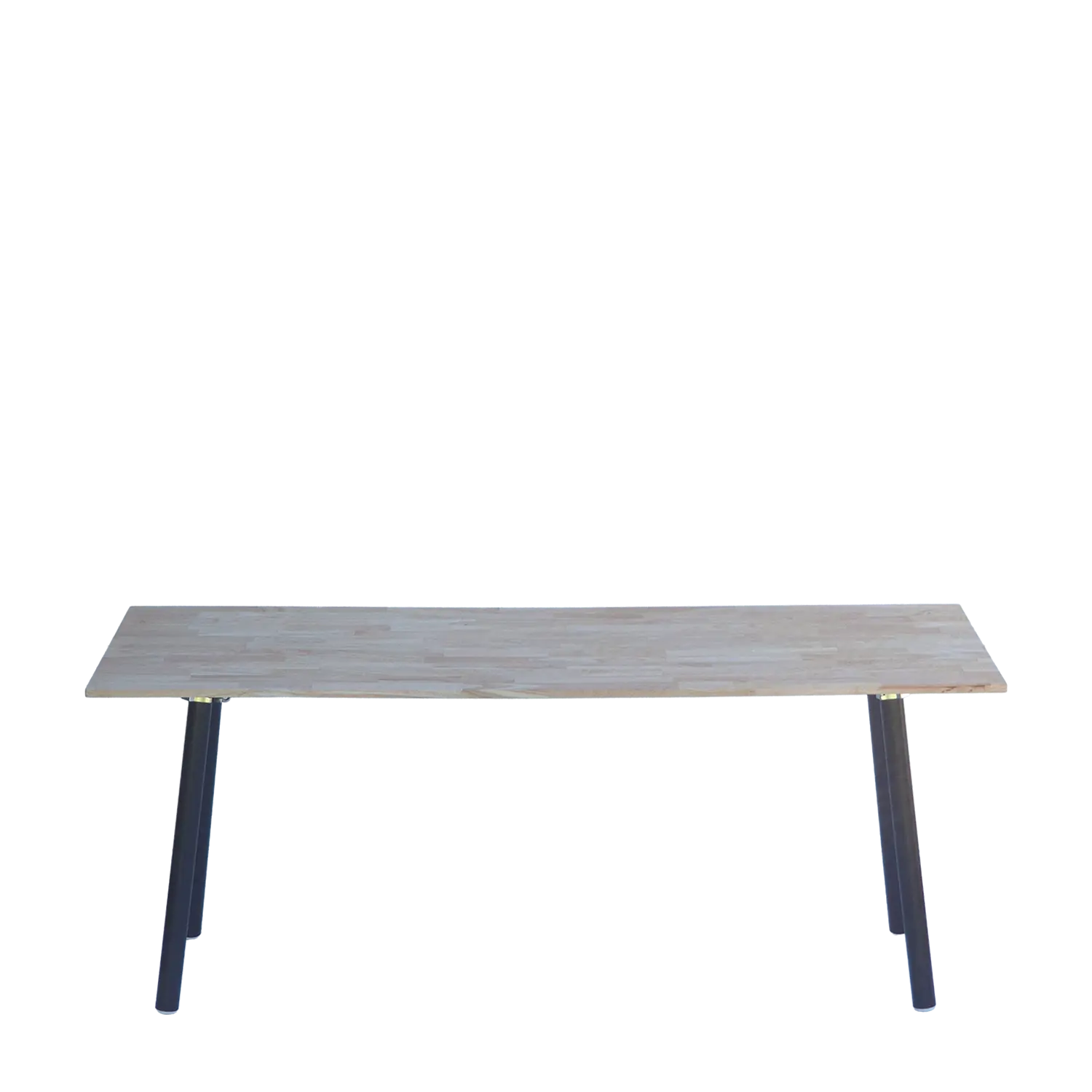 1.8m wooden top dining table for hire