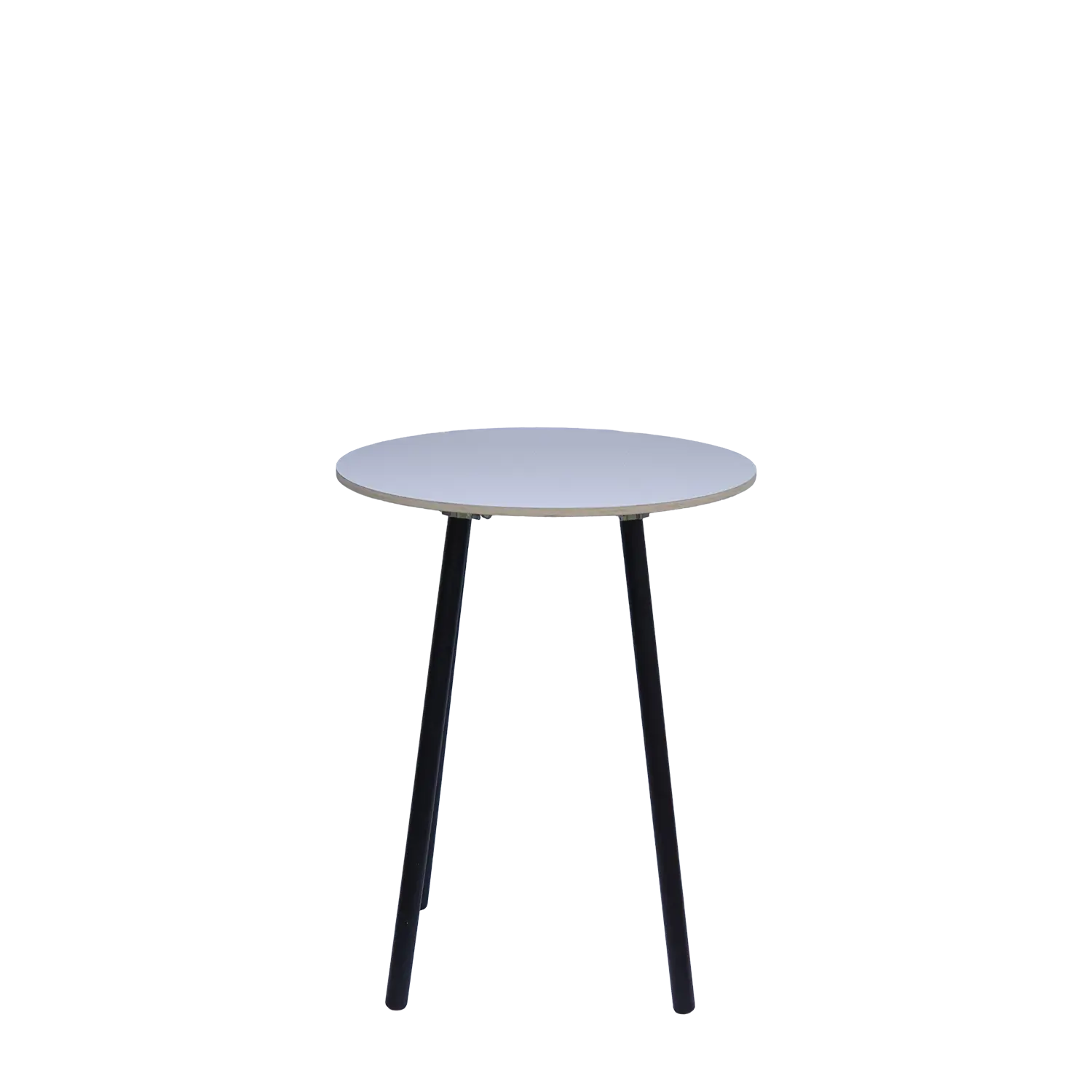 900mm white round bar leaner table for hire