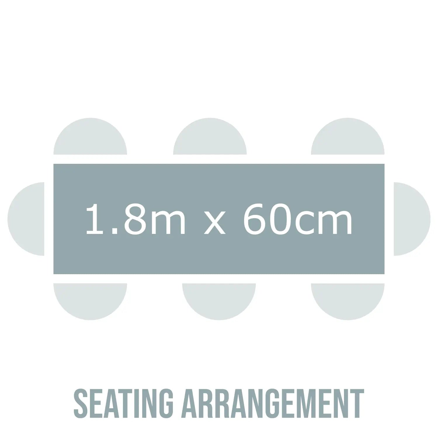 1.8m wooden top standing table for hire