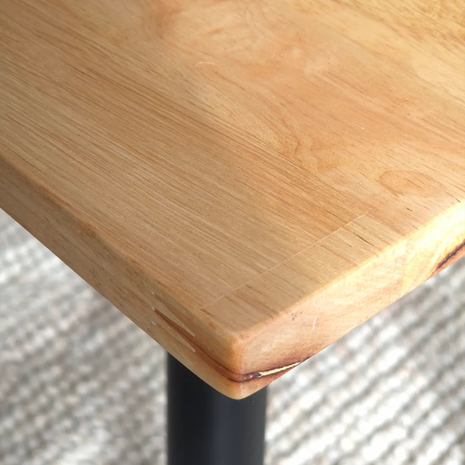 1.8m wooden top dining table for hire